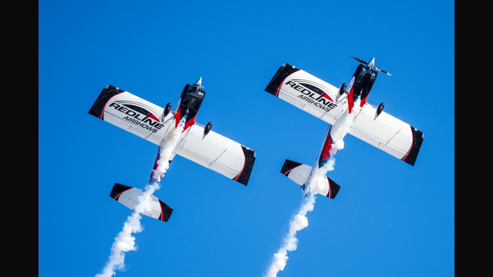 Aerobatic two-ship, at the California Capital Airshow, RedLine Airshows