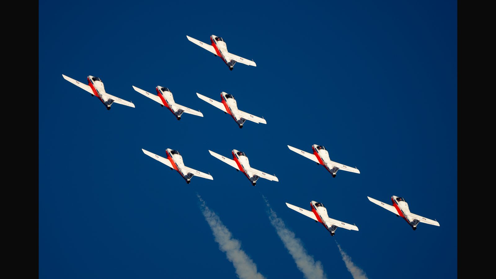 CT-114 Tutor, at the California Capital Airshow, Canadian Forces Snowbirds