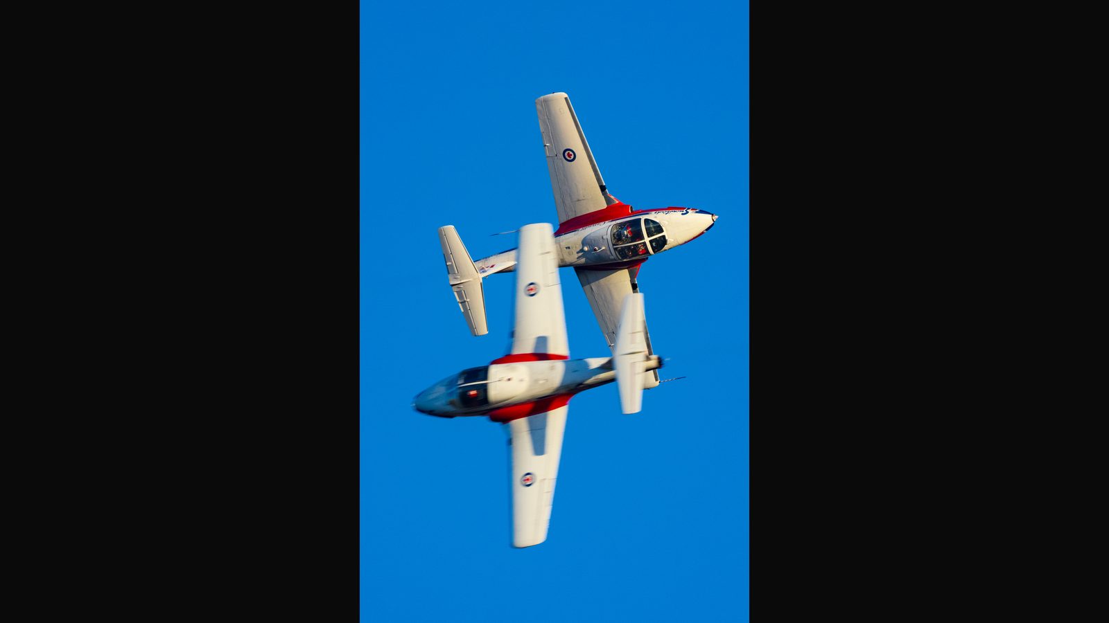 CT-114 Tutor, at the California Capital Airshow, Canadian Forces Snowbirds