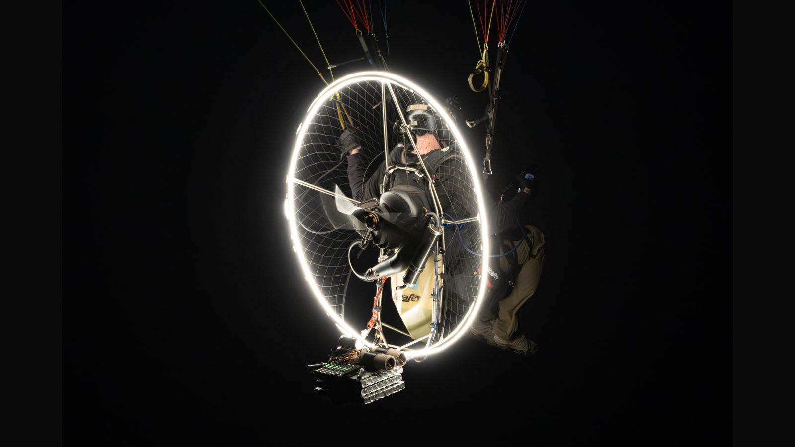 Paramotor, at the California Capital Airshow, Airythmia Paramotor Team