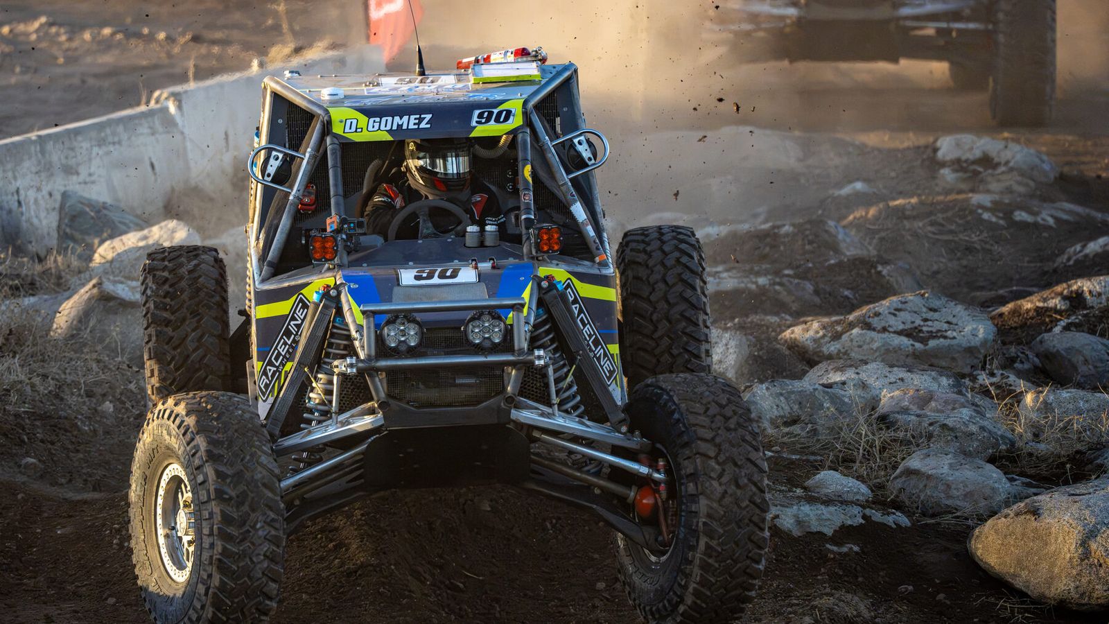 4400 Unlimited race vehicle number 90 at the MetalCloak Nor Cal Stampede, Darian Gomez