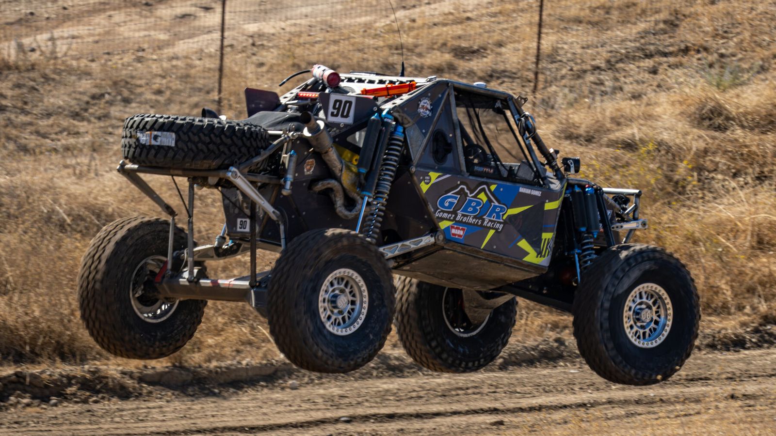 4400 Unlimited race vehicle number 90 at the MetalCloak Nor Cal Stampede, Darian Gomez