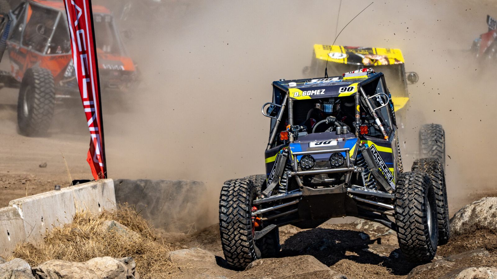 4400 Unlimited race vehicle number 90 at the MetalCloak Nor Cal Stampede, Darian Gomez