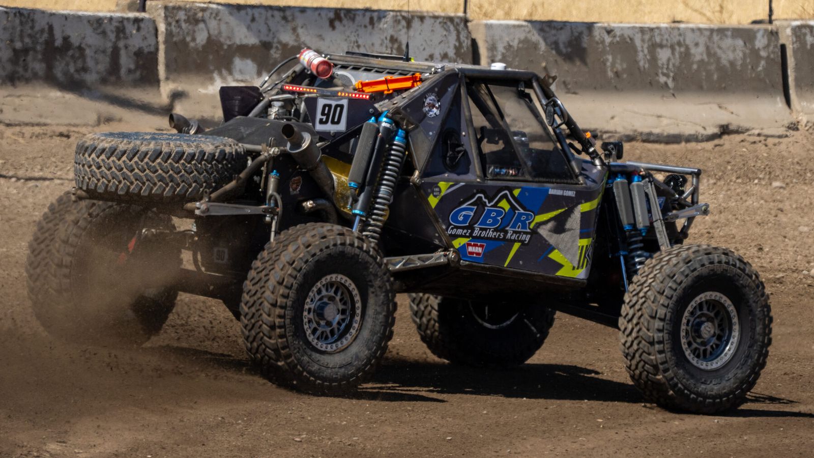 4400 Unlimited race vehicle number 90 at the MetalCloak Nor Cal Stampede, Darian Gomez