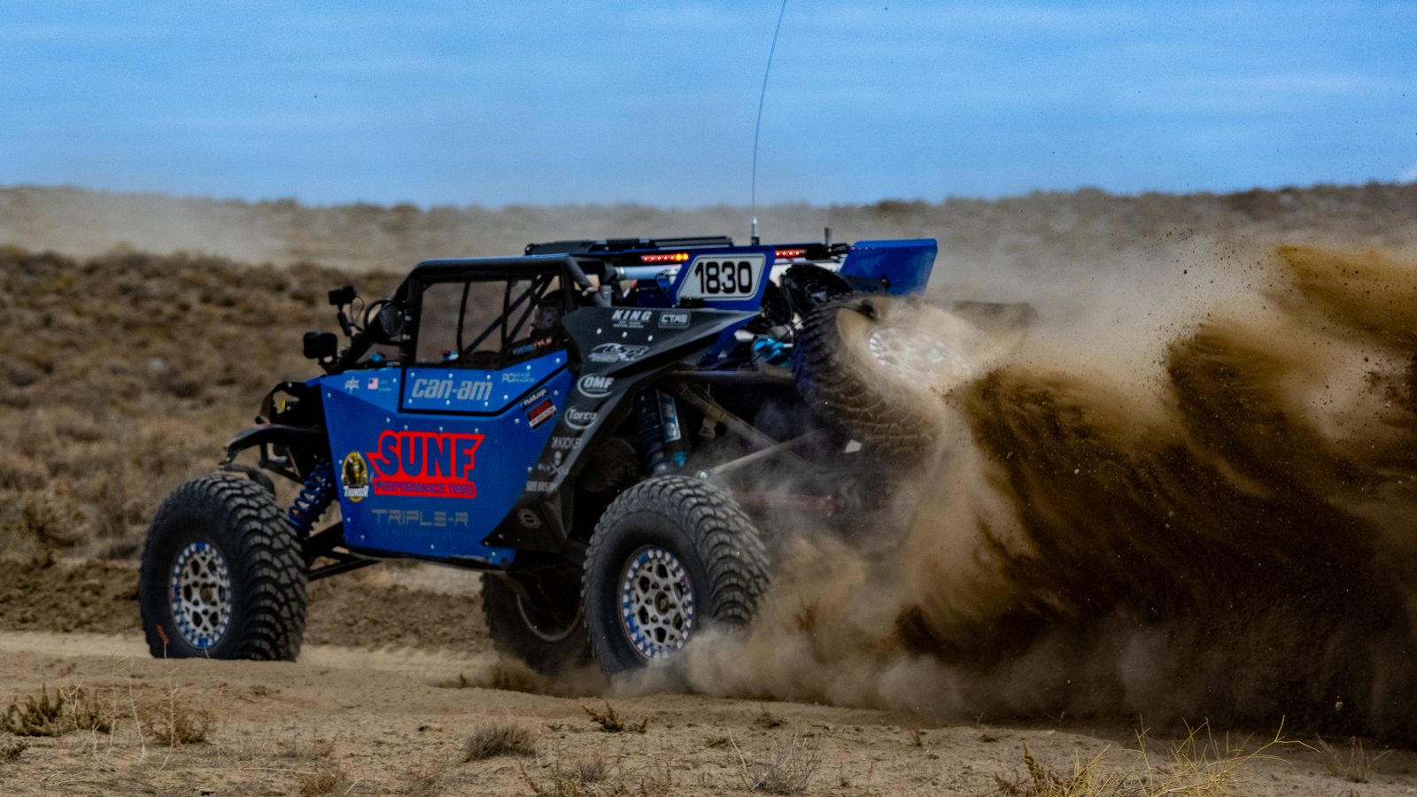 Open Pro UTV, number 1830, at the VORRA Monster Dash, Cook