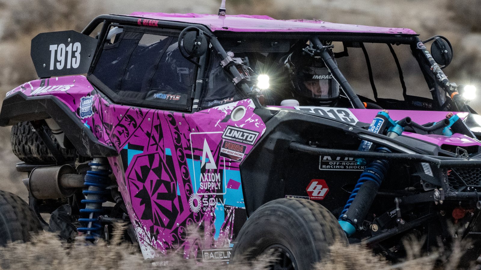 Pro Turbo UTV, number T913, at the VORRA Monster Dash, McCalla