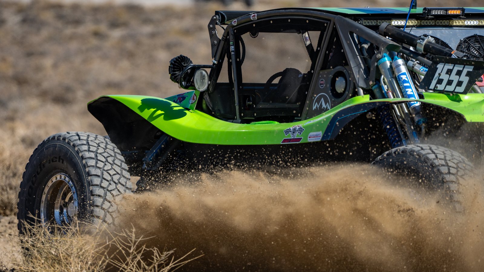 Sportsman Buggy, number 1555, at the VORRA Monster Dash, Coonrod