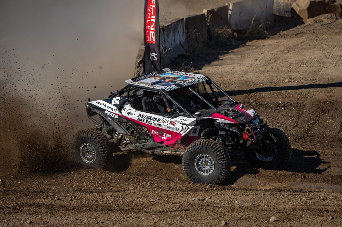 UTV & Other Classes race vehicle number 898 at the MetalCloak Nor Cal Stampede, UTV · Alliance Steel Racing