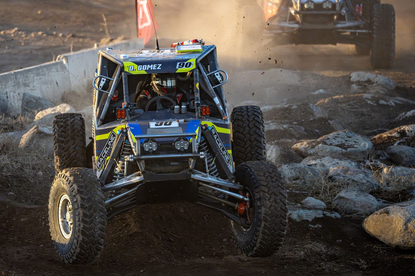 4400 Unlimited race vehicle number 90 at the MetalCloak Nor Cal Stampede, Darian Gomez
